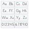 Trend Enterprises® Basic Alphabet Zaner-Bloser Manuscript Bulletin Board Set